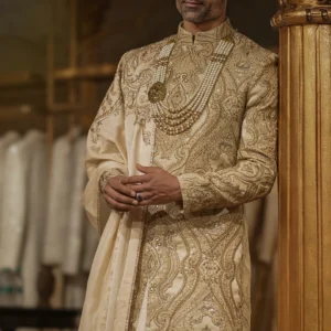 Elegance Ivory Sherwani