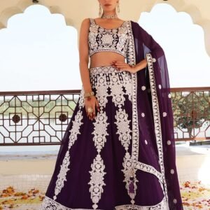 Amethyst Bridal Lehenga