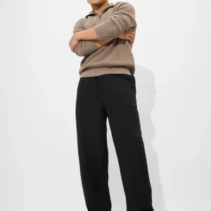 Men’s Black Relaxed Fit Trousers