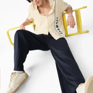 Casual Wide-Leg Track pants