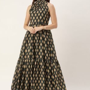 Peacocks Maxi Dress