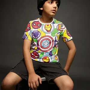 Marvel Hero Mash-Up Tee