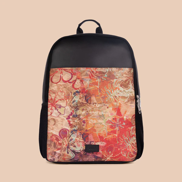 Floral Print Backpack