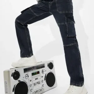 Cargo Slim Fit Jeans