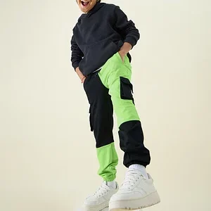 Neon Edge Cargo Joggers