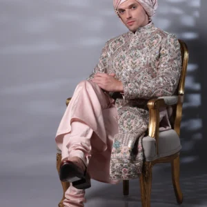 Regal Elegance Brocade Sherwani