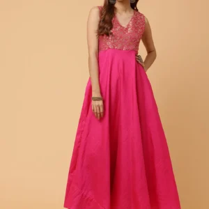 Quartz Elegant Maxi Dress