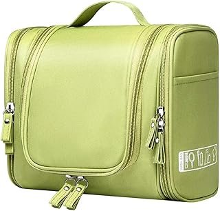 Green Travel Toiletry and Makeup Bag
