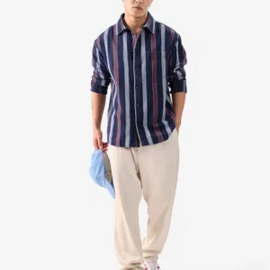 Men’s Vertical Stripe Shirt
