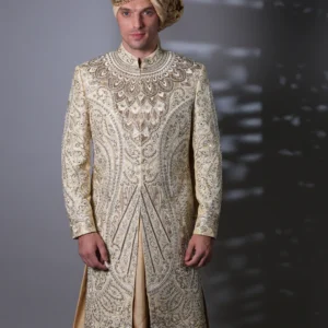 Heritage Embroidered Sherwani