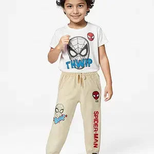 “Thwip” Printed T-Shirt & Joggers Set