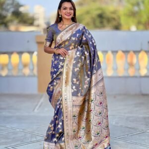 Dusk – Banarasi Silk Saree