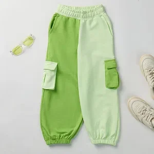 Color Block Cargo Pants