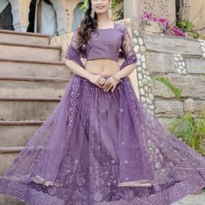 Lavender Dream Lehenga