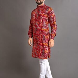 Ethnic Tribal Motif Kurta